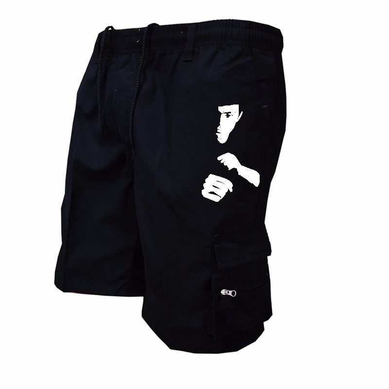Mens Fashion Workwear - Pantaloncini da lavoro con stampa alla