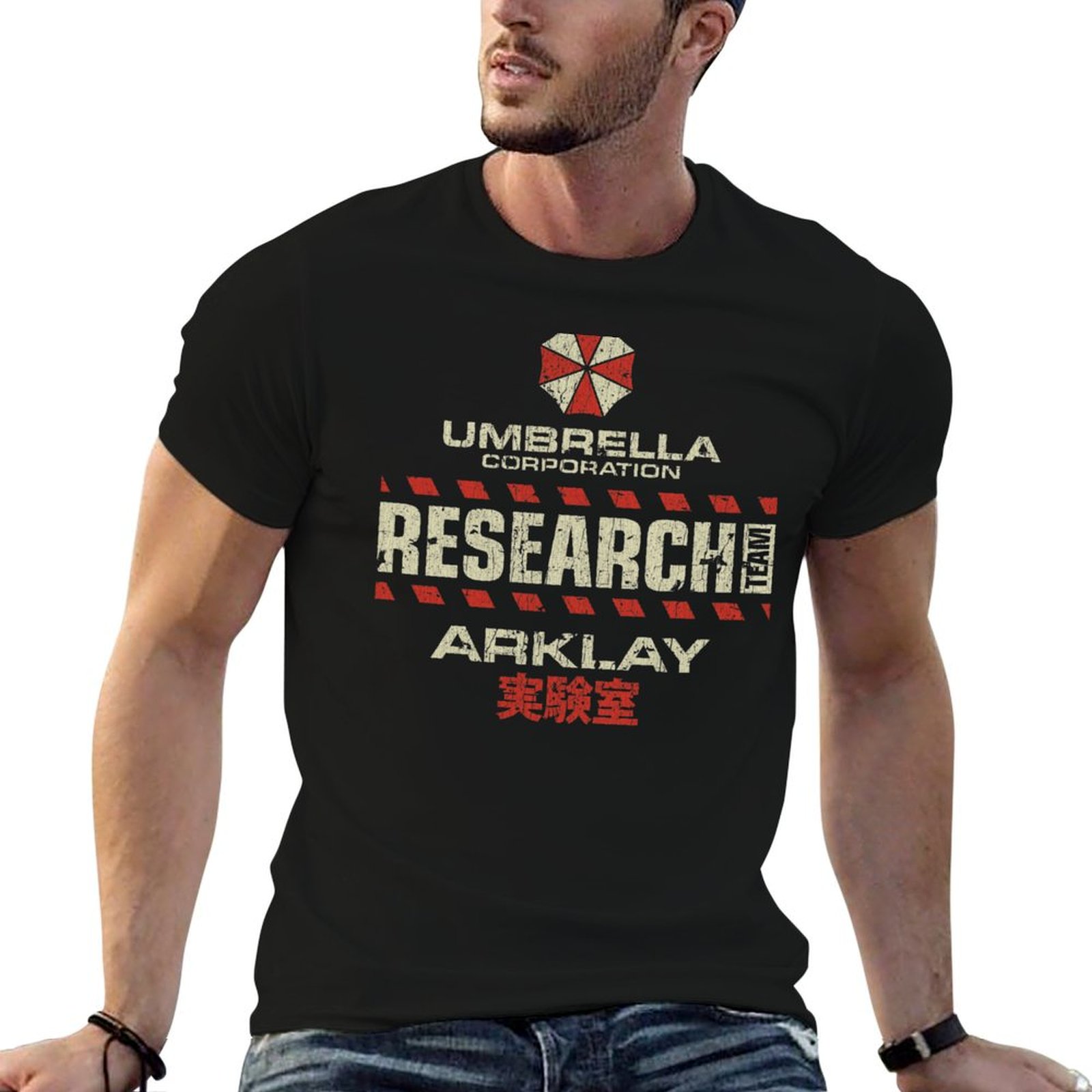 Men'S Fashion Umbrella - T-shirt Umbrella Corp. Arklay Lab Research