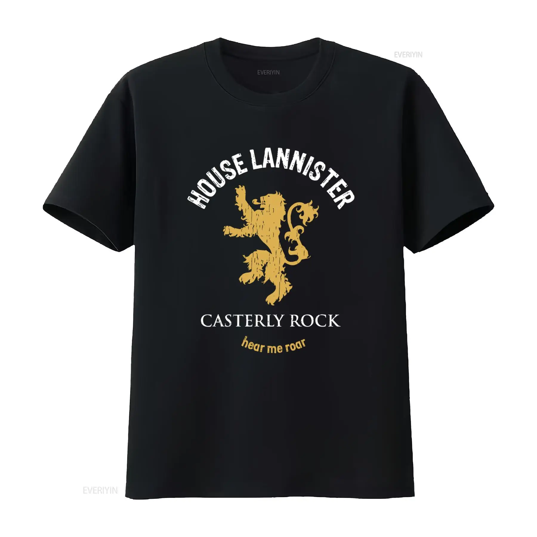 Men'S Fashion Houses - T-shirt con stampa del leone 'Hear
