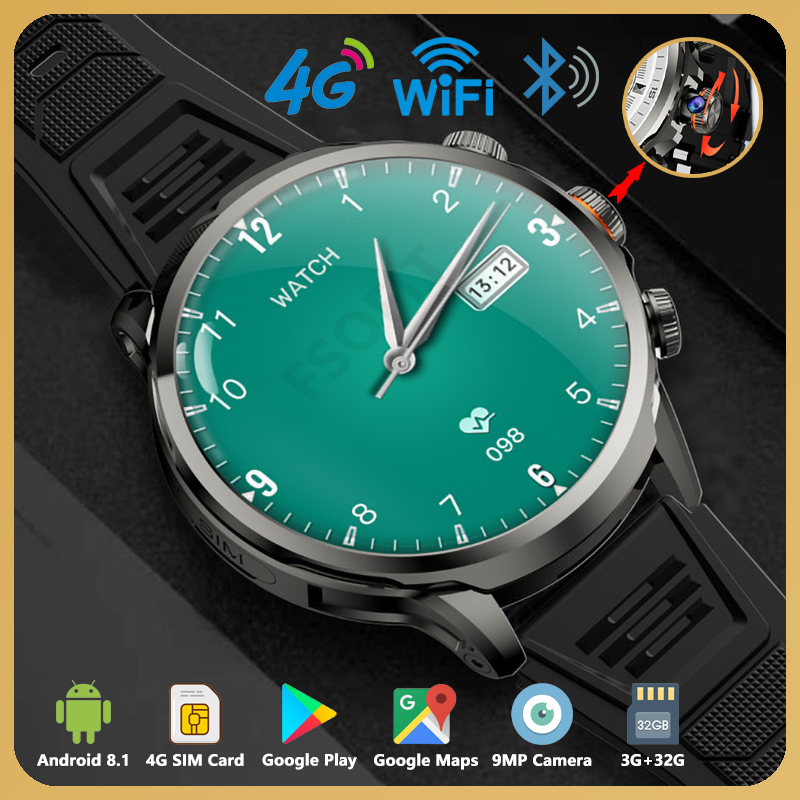 Men'S Fashion App - Orologio intelligente Android di rete 4G