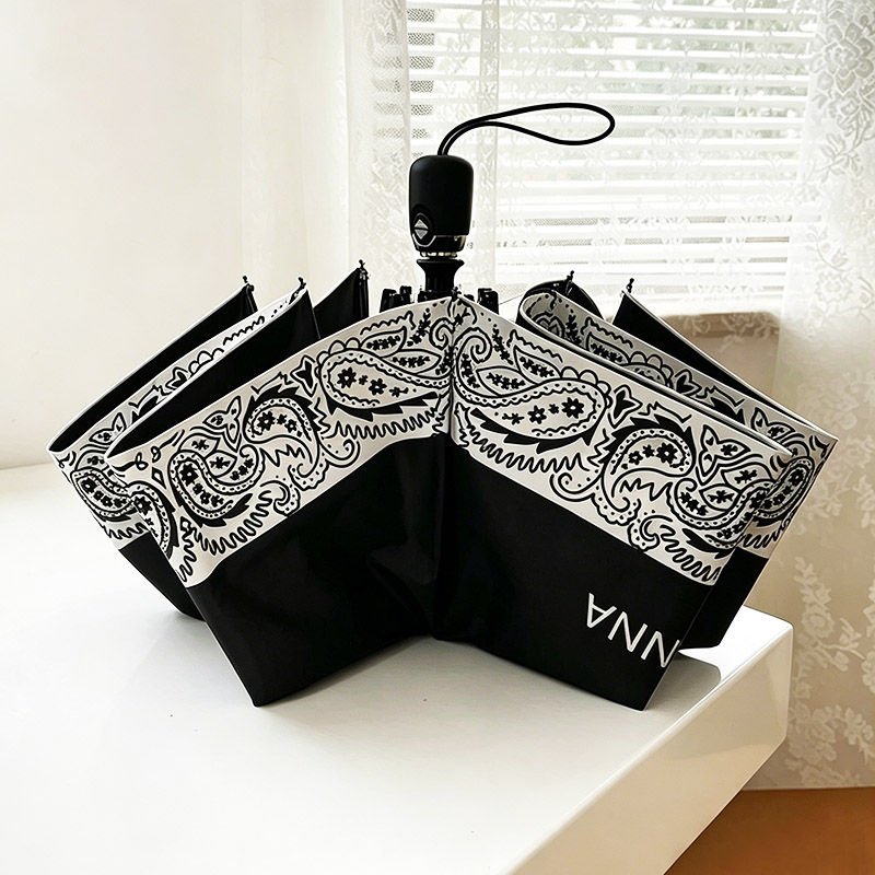 Men'S Fashion Umbrella - Ombrello Pieghevole a 3 Sezioni con