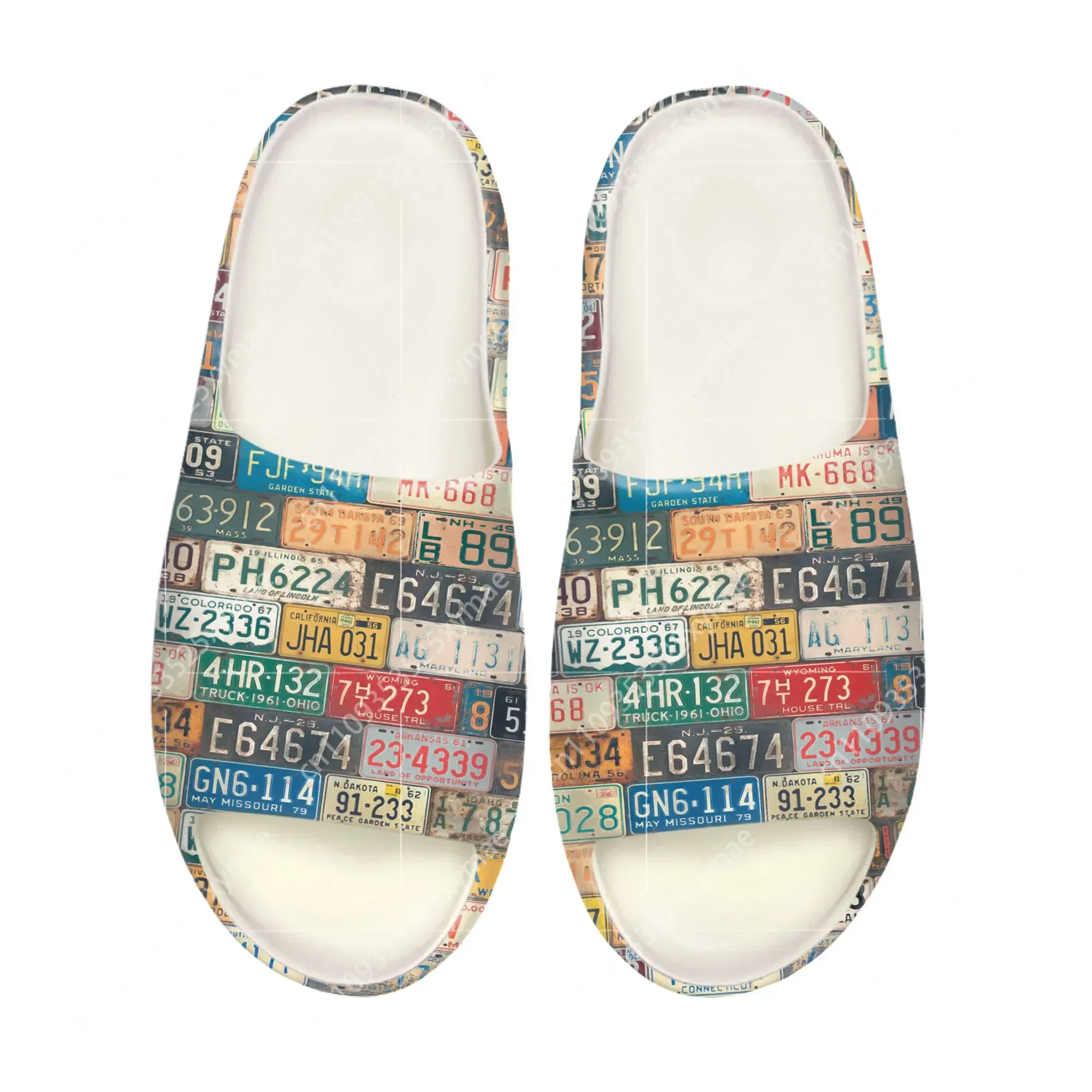 Mens Fashion Sandals - Ciabatte con Suola Morbida a Tema