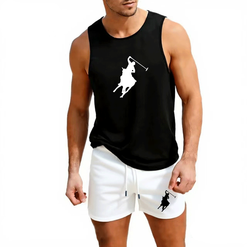 Men'S Fashion For Summer - Completo estivo da uomo europeo, gilet