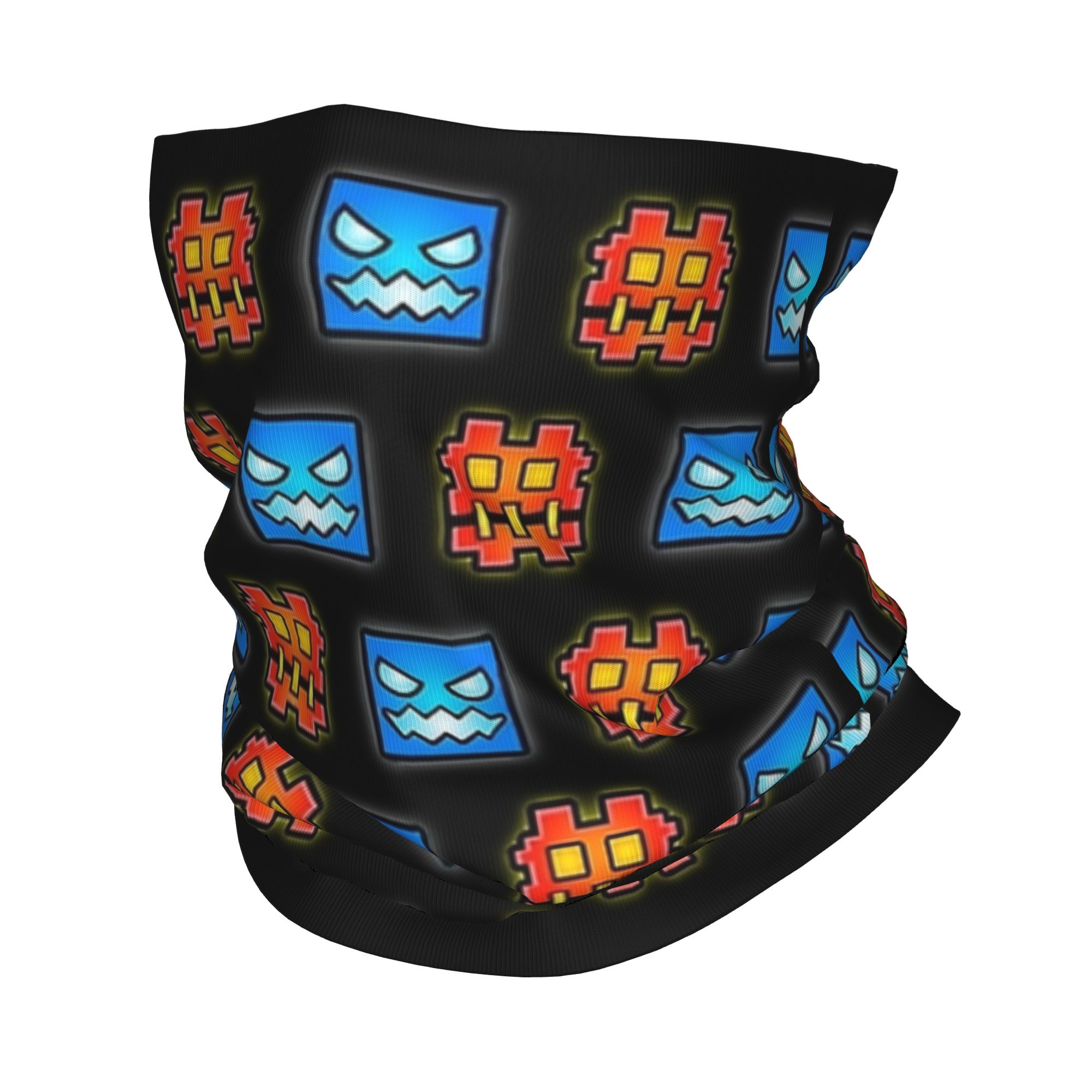Men'S Fashion App - Bandana Geometric Dash App Games, Sciarpa
