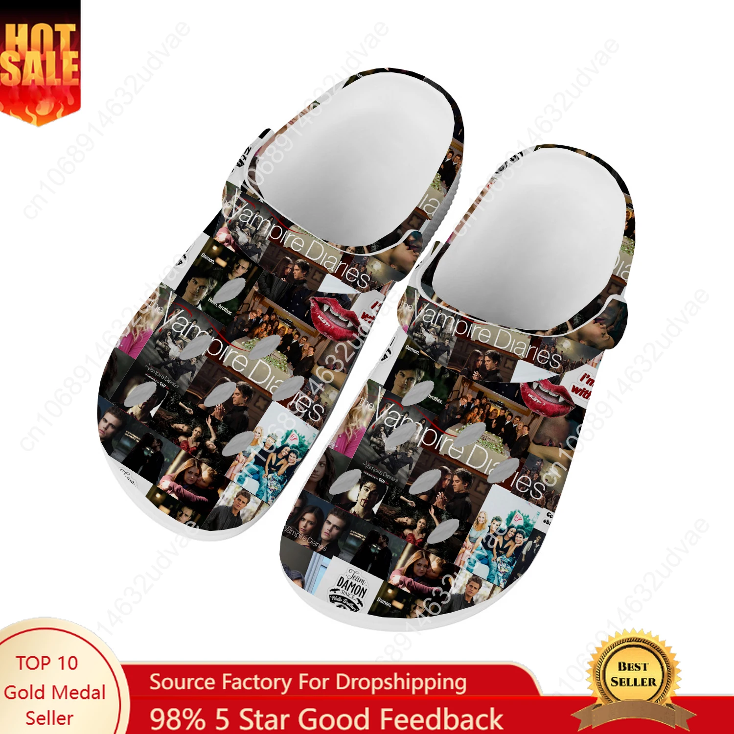 Mens Fashion Sandals - Le scarpe da acqua da vampiro