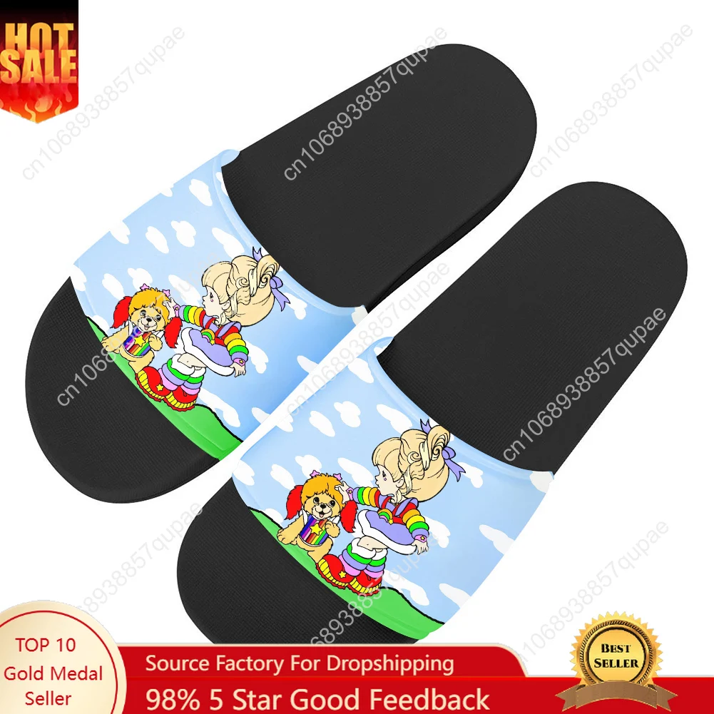 Mens Fashion Sandals - Pantofole Rainbow Brite Pantofole da casa