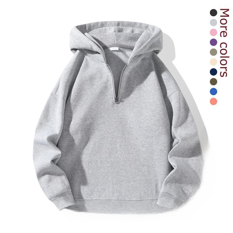 Mens Fashion Quarter Zip - Elegante Felpa da Uomo con Zip