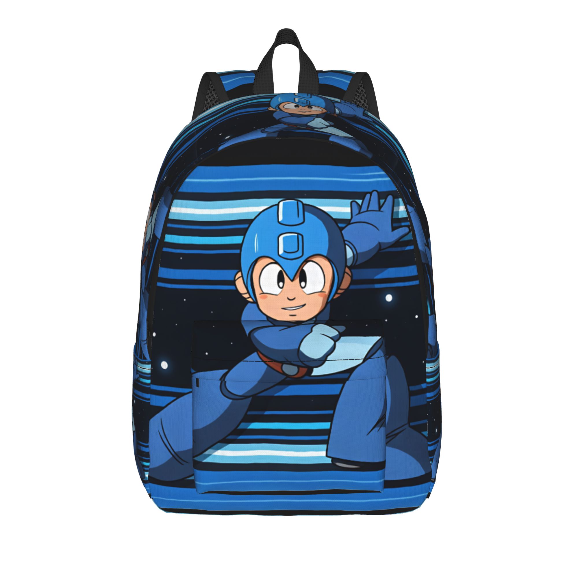 Men'S Fashion University - Zaino Mega Man, zaini Kawaii, zaini