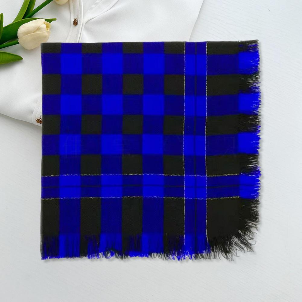 Men'S Fashion Head Scarf - Sciarpa quadrata in morbida lana con