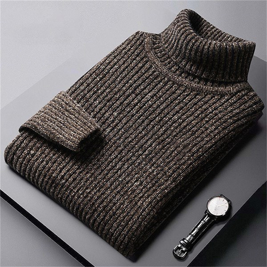 Turtleneck Sweater Men - 2026 nuovi uomini spessi maglione caldo