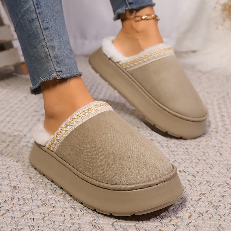 Men'S Fashion Houses - Pantofola da casa donna inverno caldo