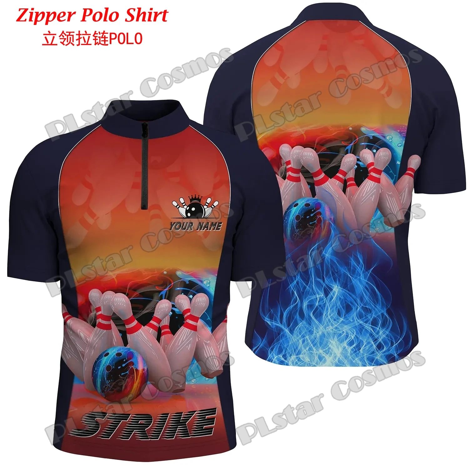 Polo personalizzata con palla  - Mens Fashion Quarter Zip recensione e prezzo