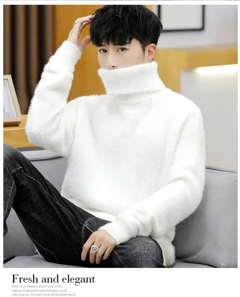 Pullover bianco dolcevita magl - Turtleneck Sweater Men recensione e prezzo
