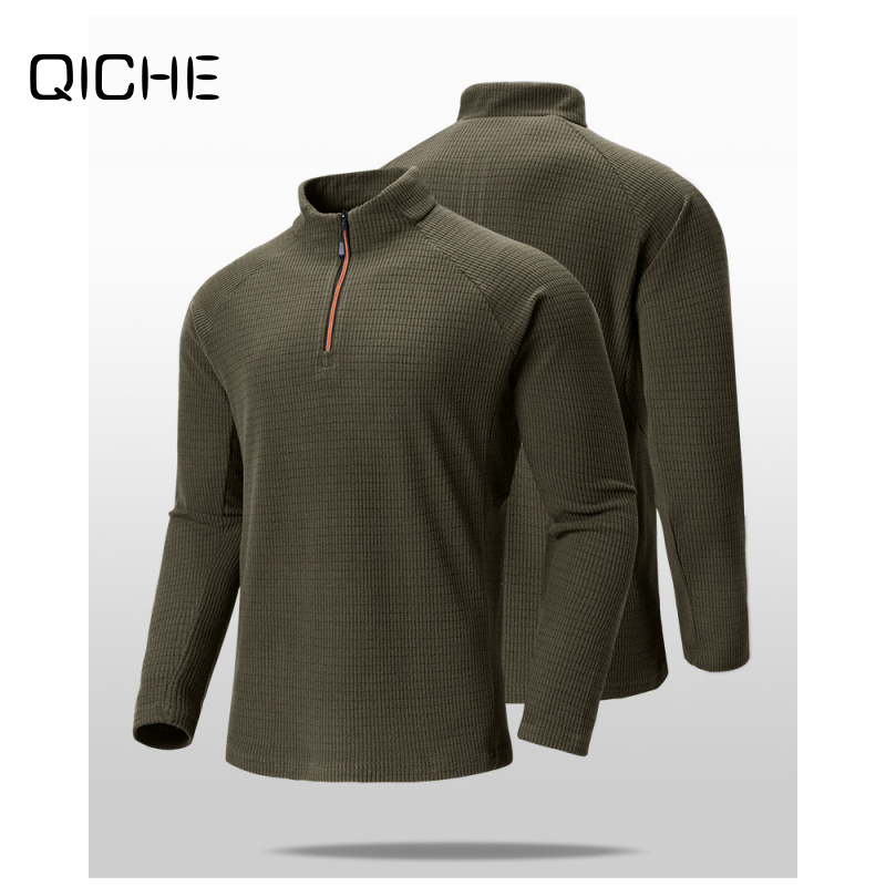 QICHE Maglietta Autunnale da U - Mens Fashion Quarter Zip recensione e prezzo