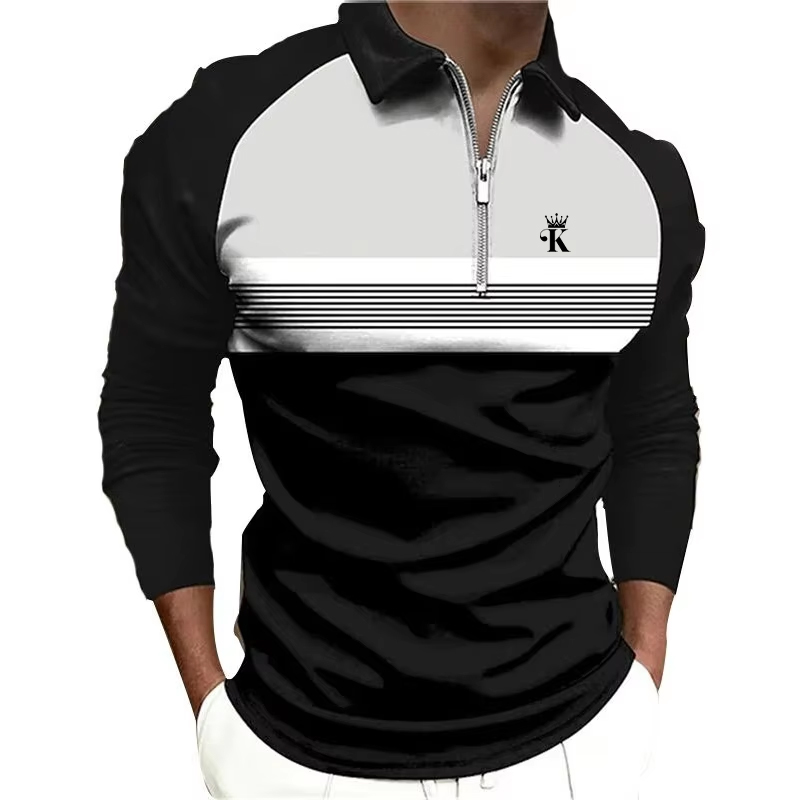 Polo da uomo Polo con zip Outd - Mens Fashion Quarter Zip recensione e prezzo