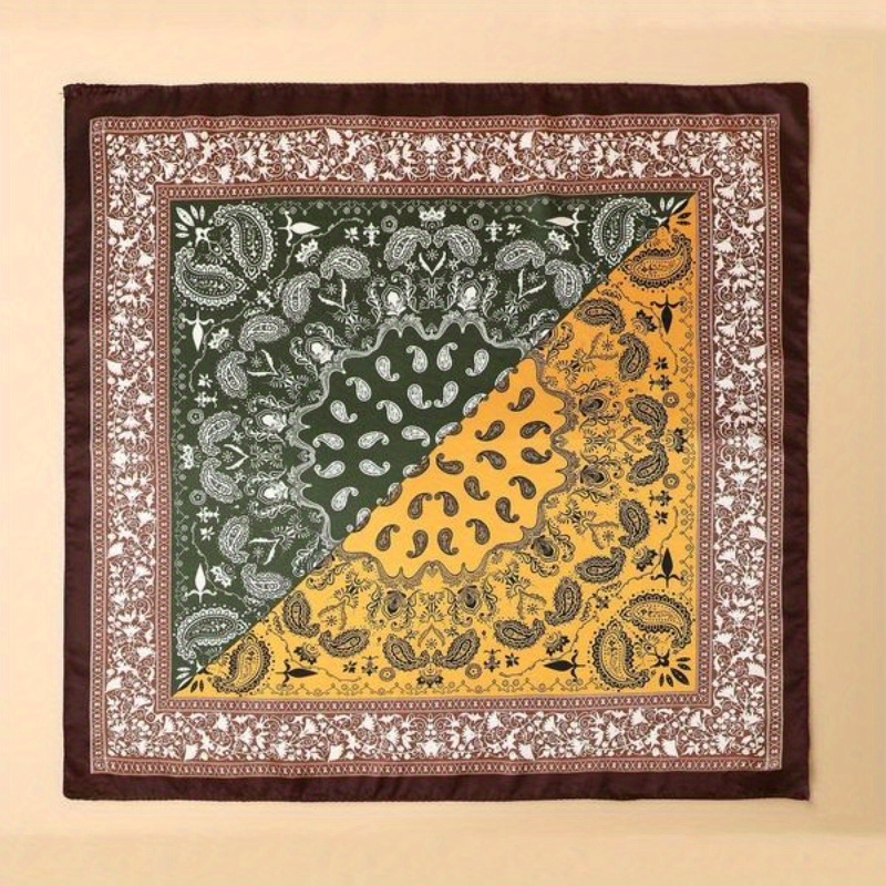 Fascia quadrata stampata Paisl - Men'S Fashion Head Scarf recensione e prezzo