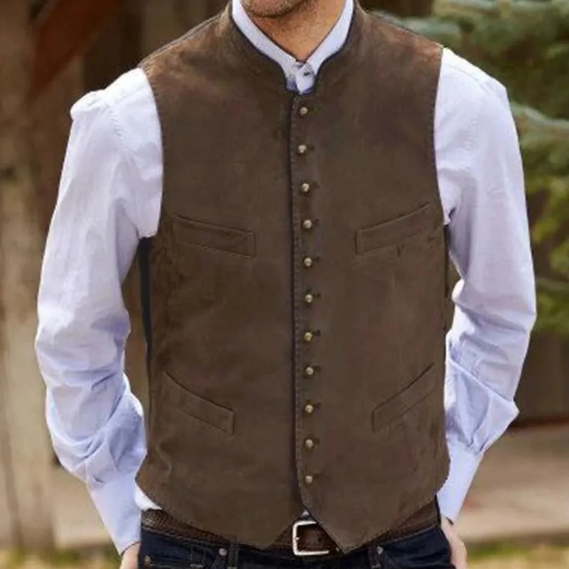 Gilet da uomo in velluto scamo - Formal Waistcoat Vest recensione e prezzo