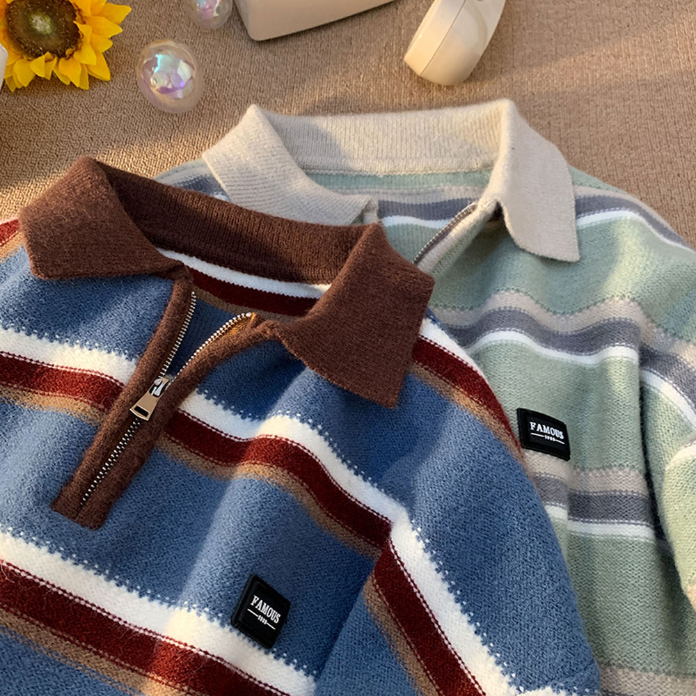 Giappone uomo Y2K lavorato a m - Turtleneck Sweater Men recensione e prezzo