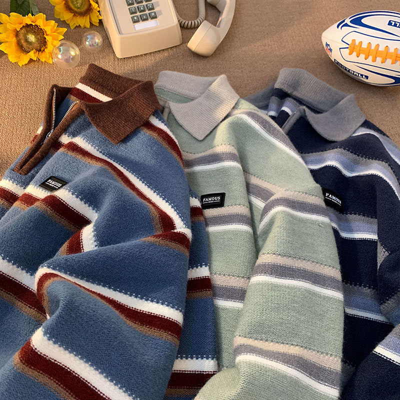 Giappone uomo Y2K lavorato a m - Turtleneck Sweater Men recensione e prezzo