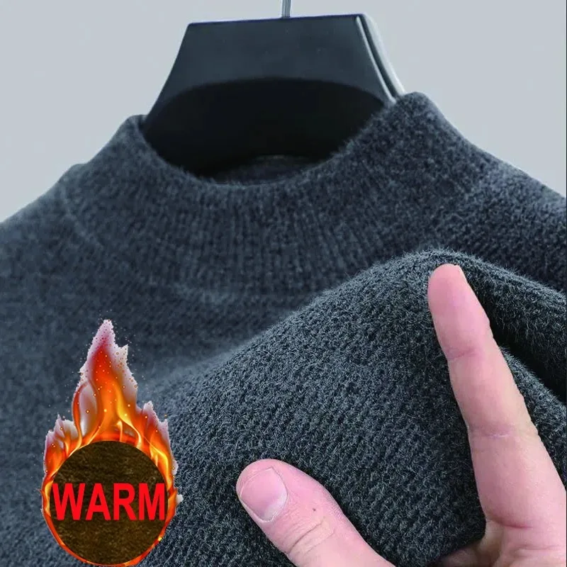 Maglione di maglieria da uomo  - Turtleneck Sweater Men recensione e prezzo
