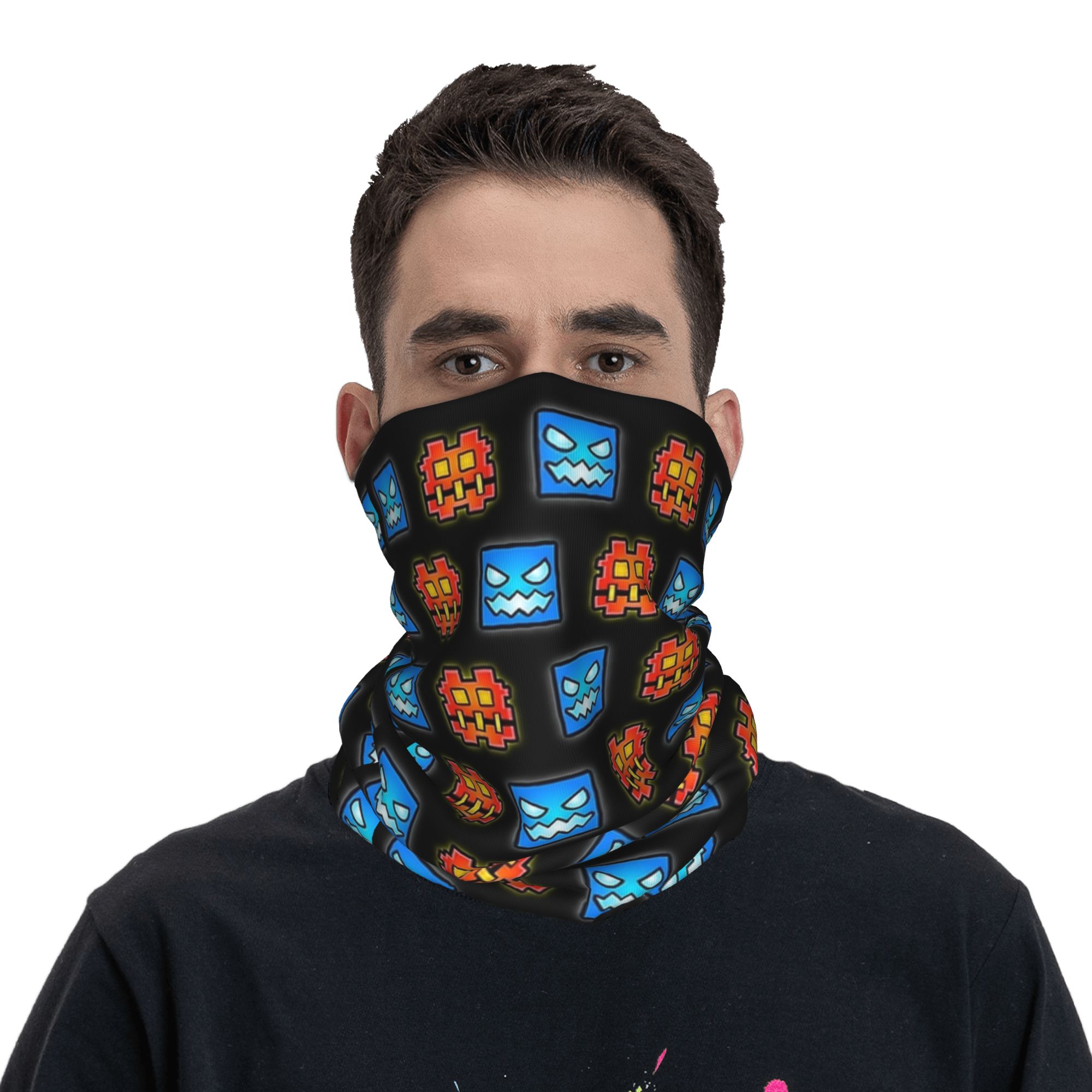 Bandana Geometric Dash App Gam - Men'S Fashion App recensione e prezzo