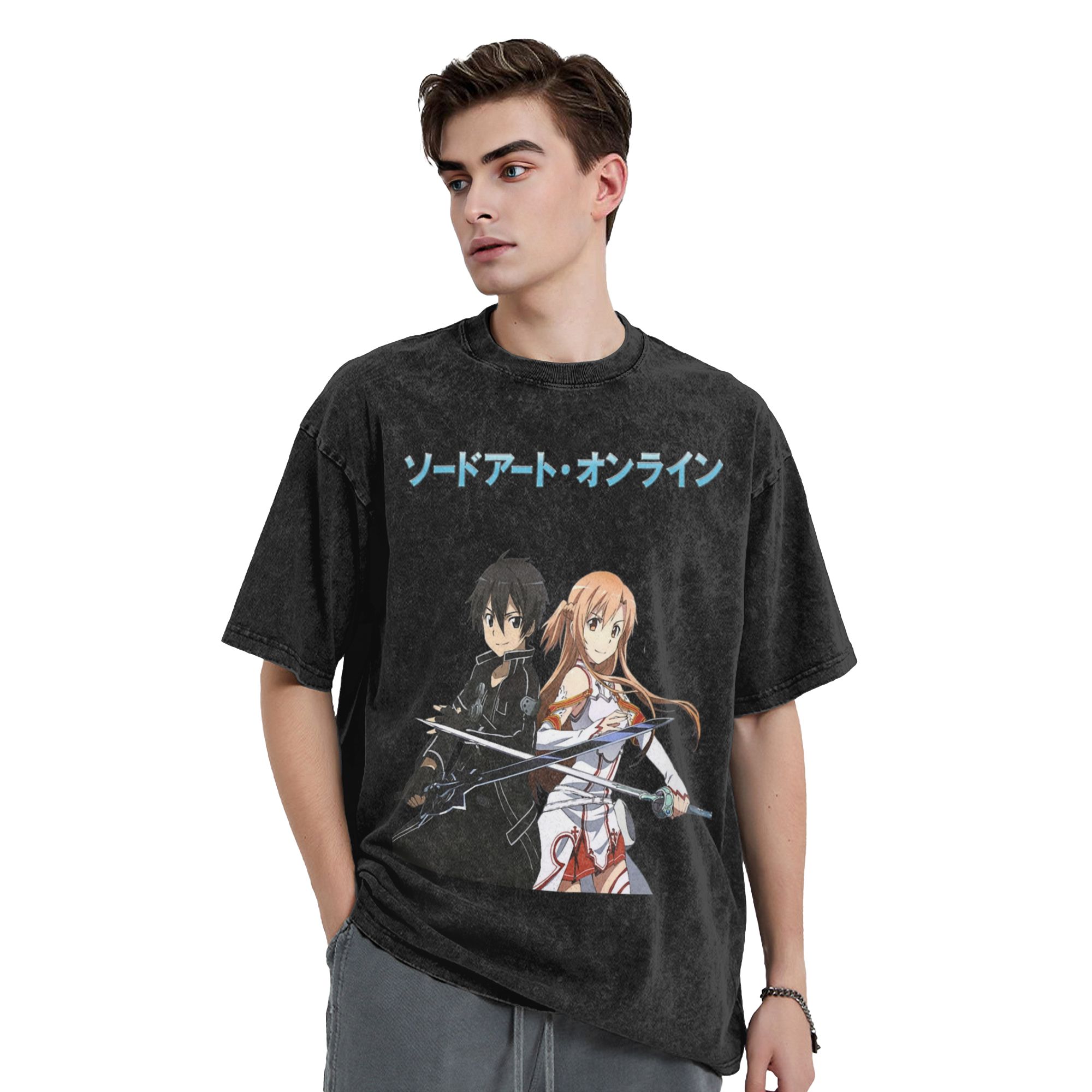 T-shirt alla moda Anime Sword  - Men'S Fashion Online recensione e prezzo