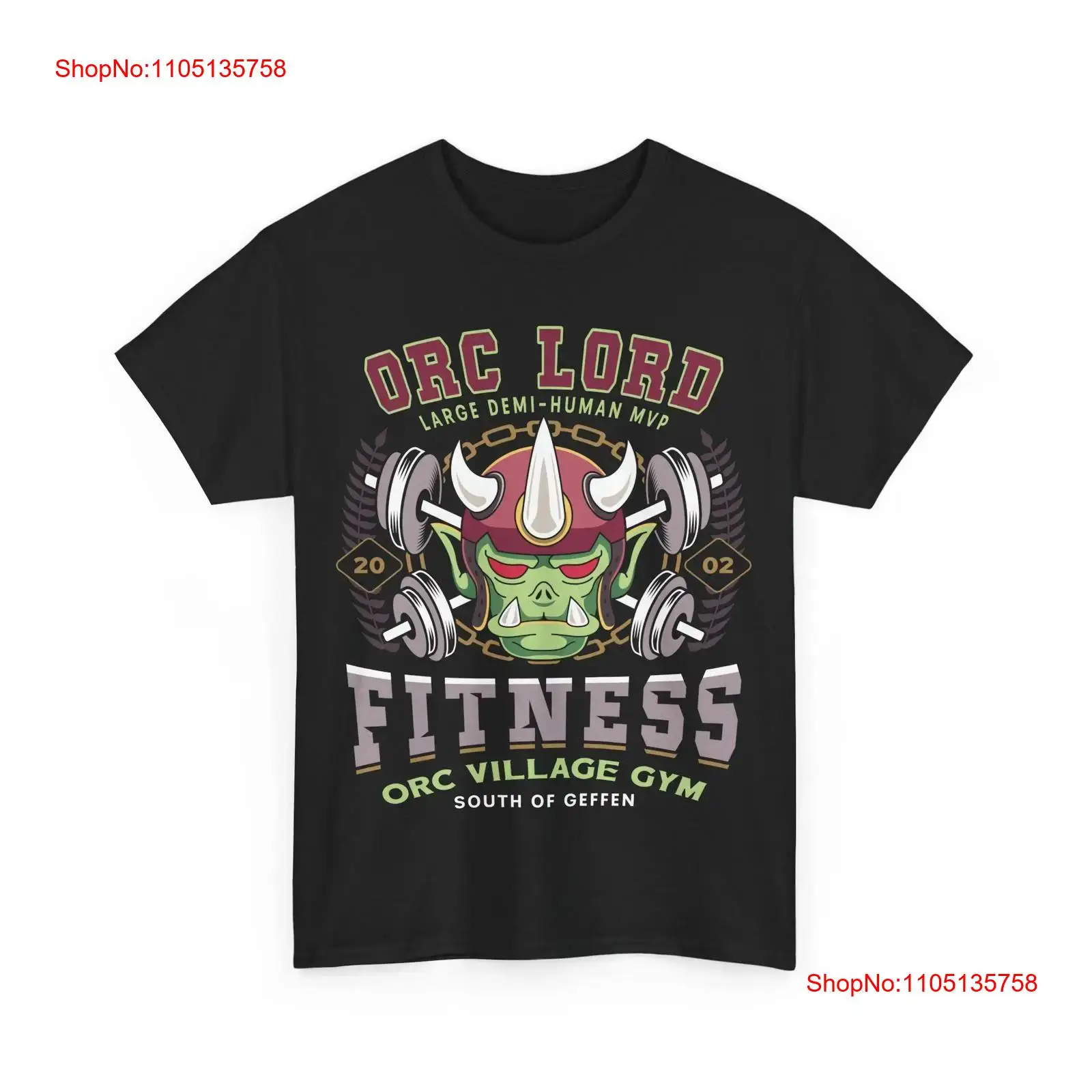 Geffen Orc Village Fitness T S - Men'S Fashion Online recensione e prezzo