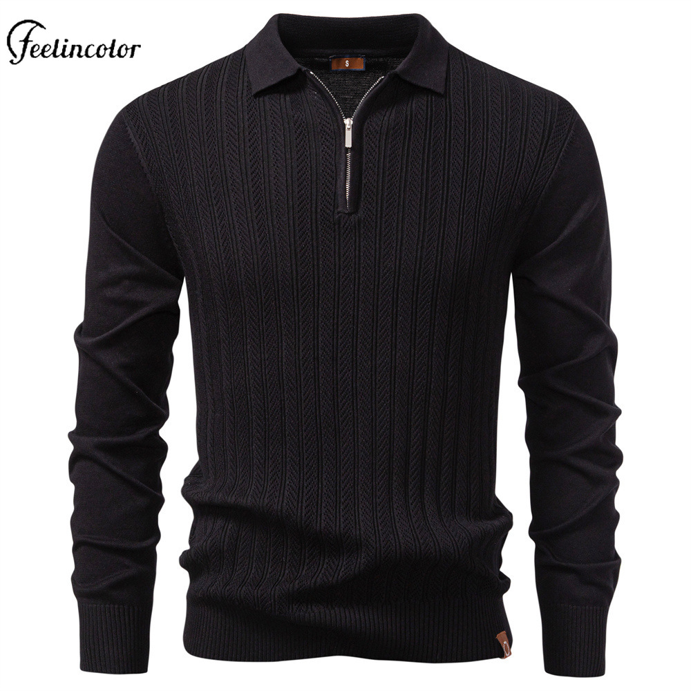 Polo da uomo con zip a un quar - Mens Fashion Quarter Zip recensione e prezzo