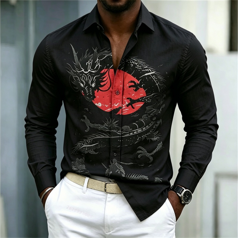 Camicia da uomo 2026 nuova, bi - Queer Men'S Fashion recensione e prezzo