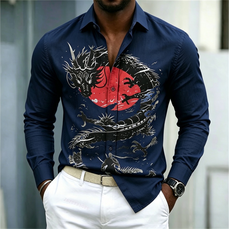 Camicia da uomo 2026 nuova, bi - Queer Men'S Fashion recensione e prezzo