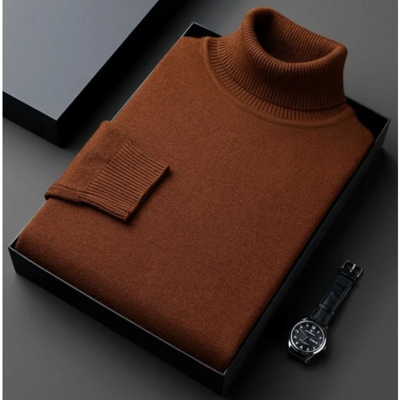 Sweatwear Uomo Anti-pilling Ma - Turtleneck Sweater Men recensione e prezzo
