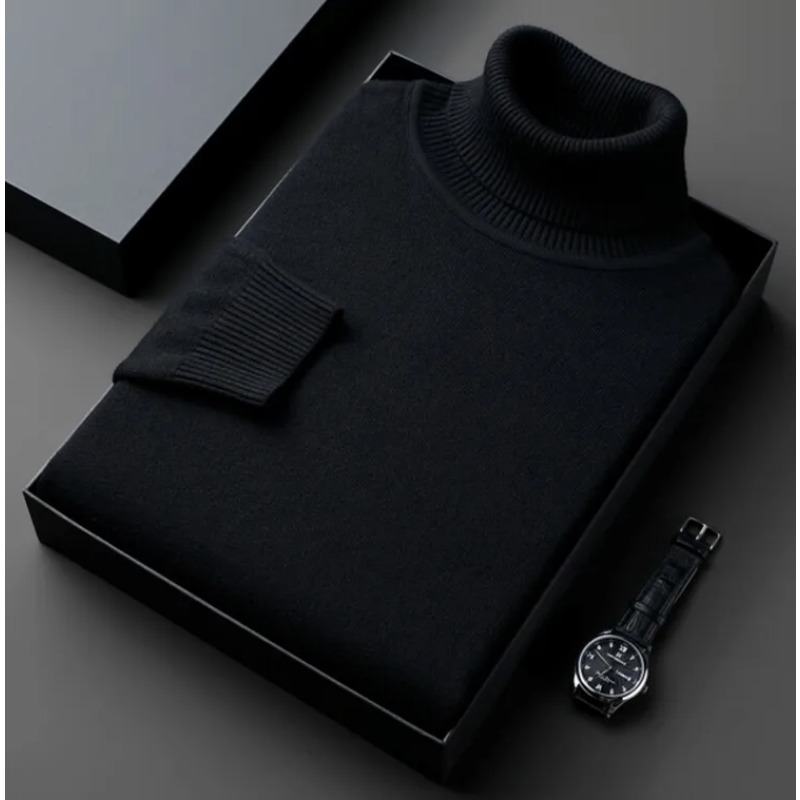 Sweatwear Uomo Anti-pilling Ma - Turtleneck Sweater Men recensione e prezzo