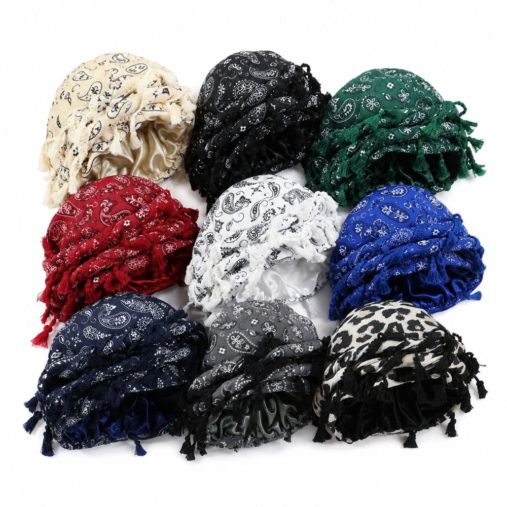 Foulard turbante unisex in ras - Men'S Fashion Head Scarf recensione e prezzo