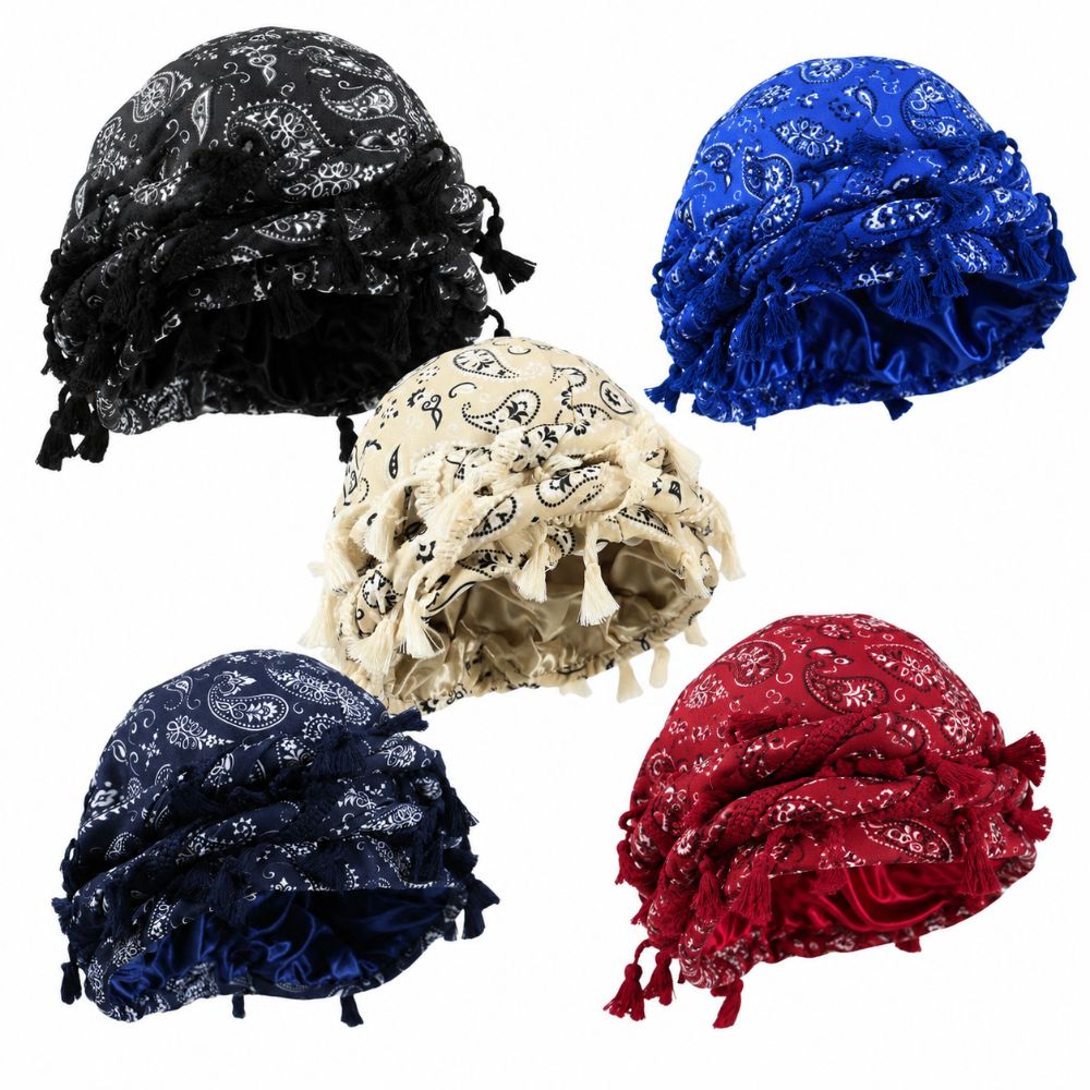 Foulard turbante unisex in ras - Men'S Fashion Head Scarf recensione e prezzo