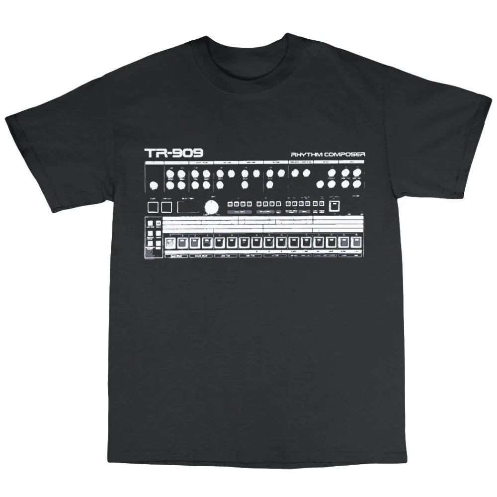 T-shirt Ispirata a TR-909 100% - Men'S Fashion Online recensione e prezzo