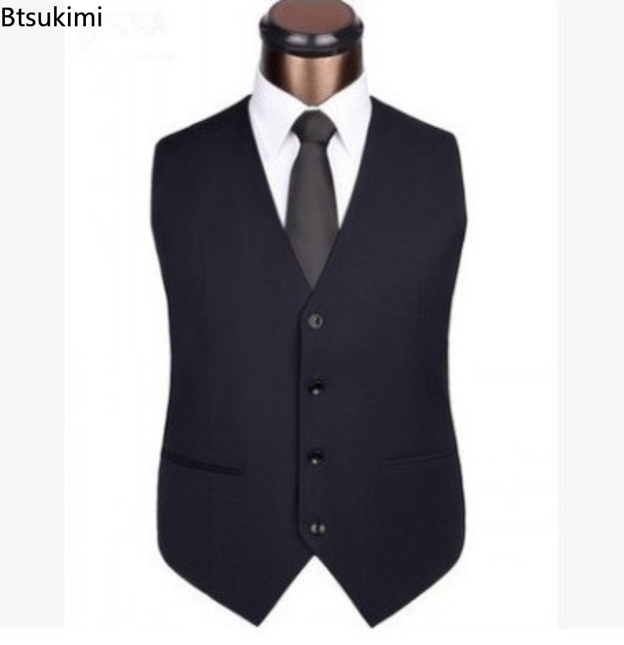 S-6XL Plus Size uomo coreano s - Formal Waistcoat Vest recensione e prezzo