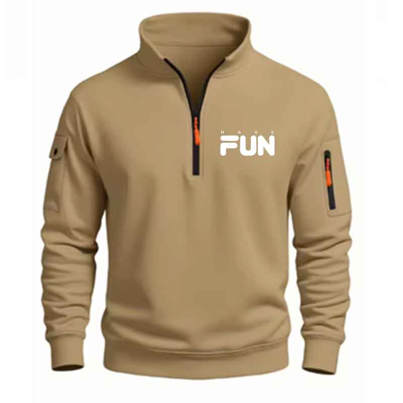 Felpa da uomo con zip a un qua - Mens Fashion Quarter Zip recensione e prezzo