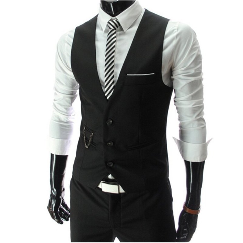 2026 Nuovo Gilet Grigio Slim F - Formal Waistcoat Vest recensione e prezzo
