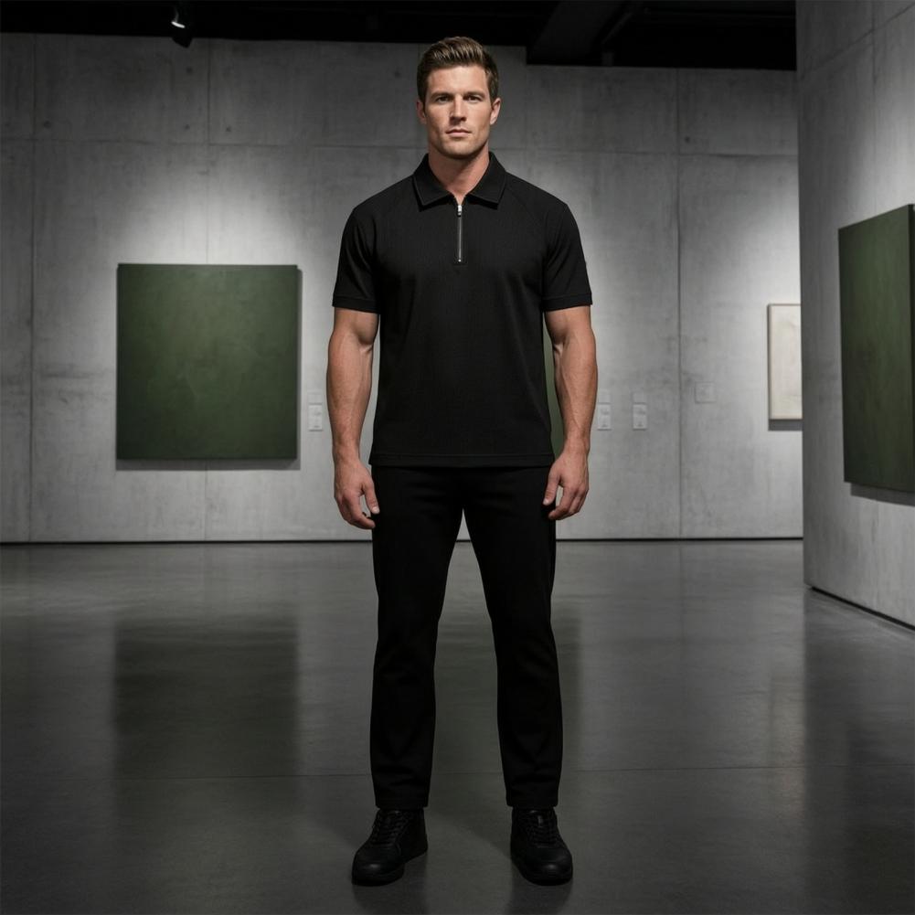 T-shirt da uomo con zip a un q - Mens Fashion Quarter Zip recensione e prezzo