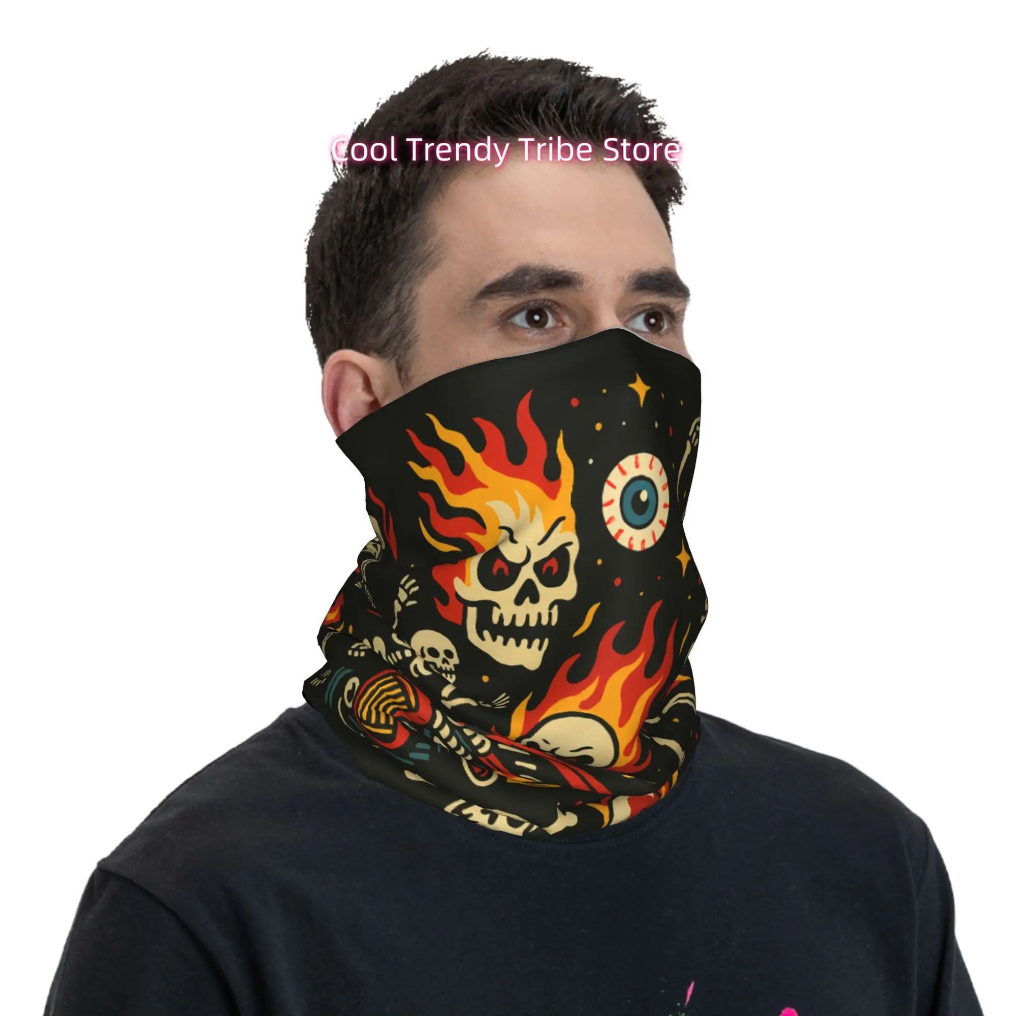 Bandana con Stampa Gotica Vint - Men'S Fashion Head Scarf recensione e prezzo