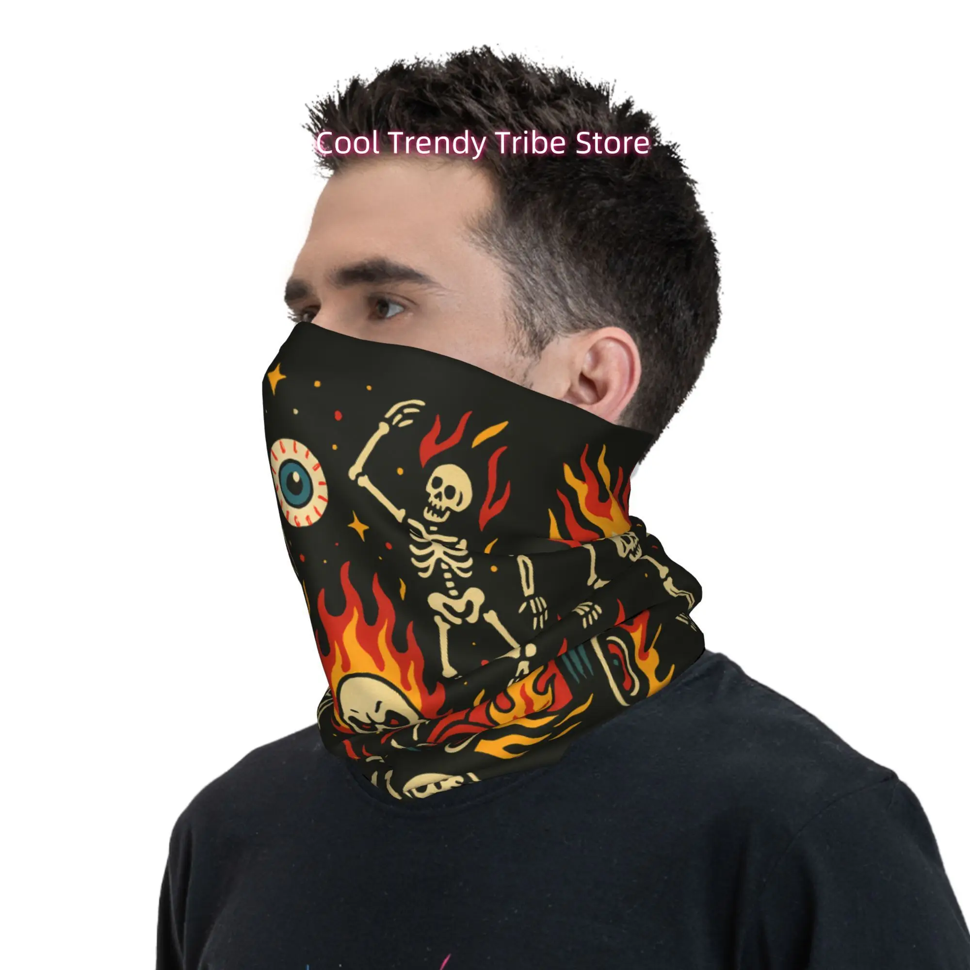 Bandana con Stampa Gotica Vint - Men'S Fashion Head Scarf recensione e prezzo