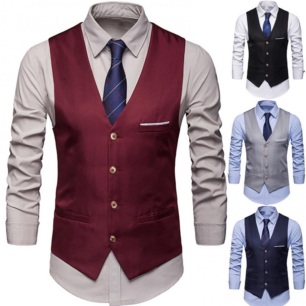 Gilet eleganti da uomo Slim Fi - Formal Waistcoat Vest recensione e prezzo