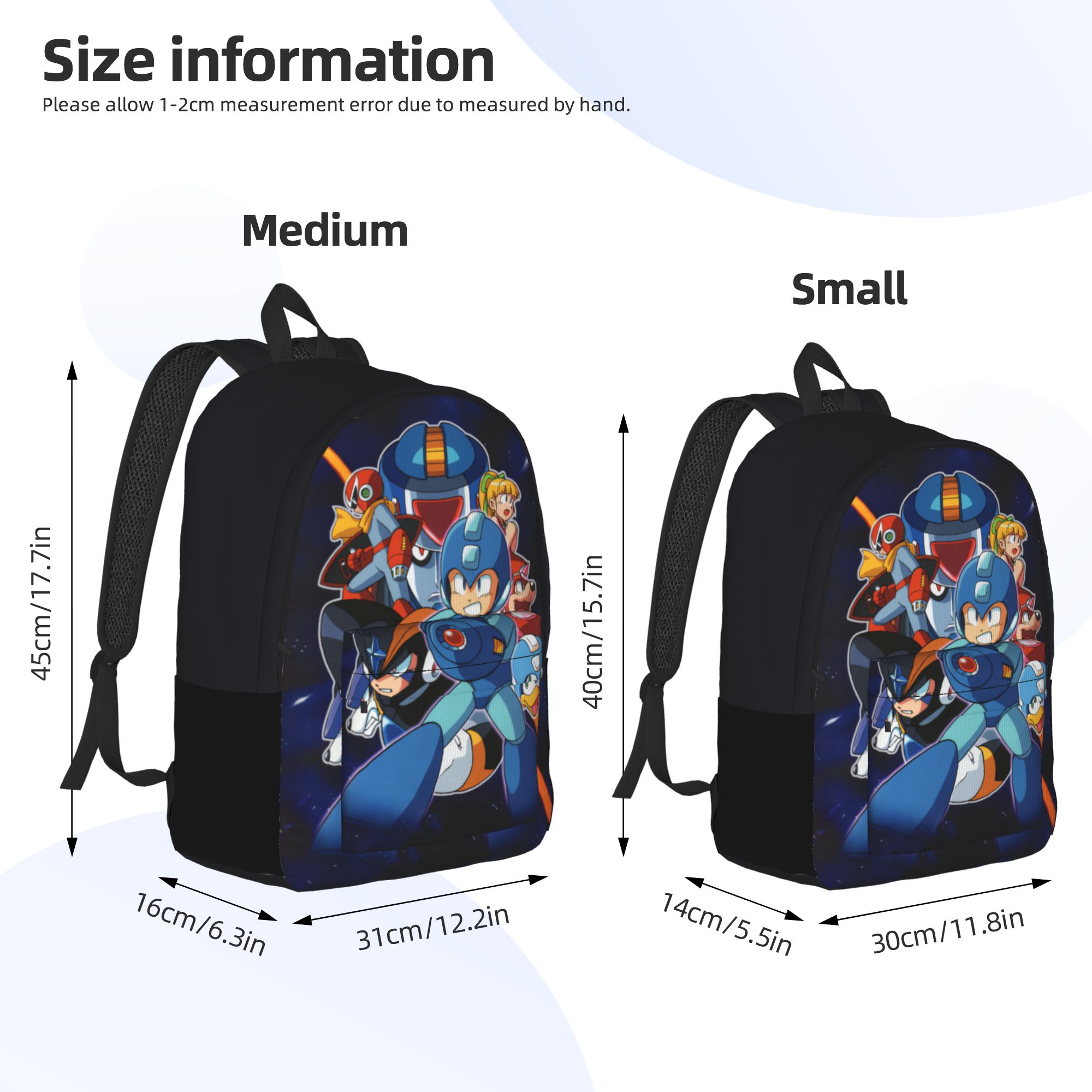 Zaino Mega Man per Uomo, Zaini - Men'S Fashion University recensione e prezzo