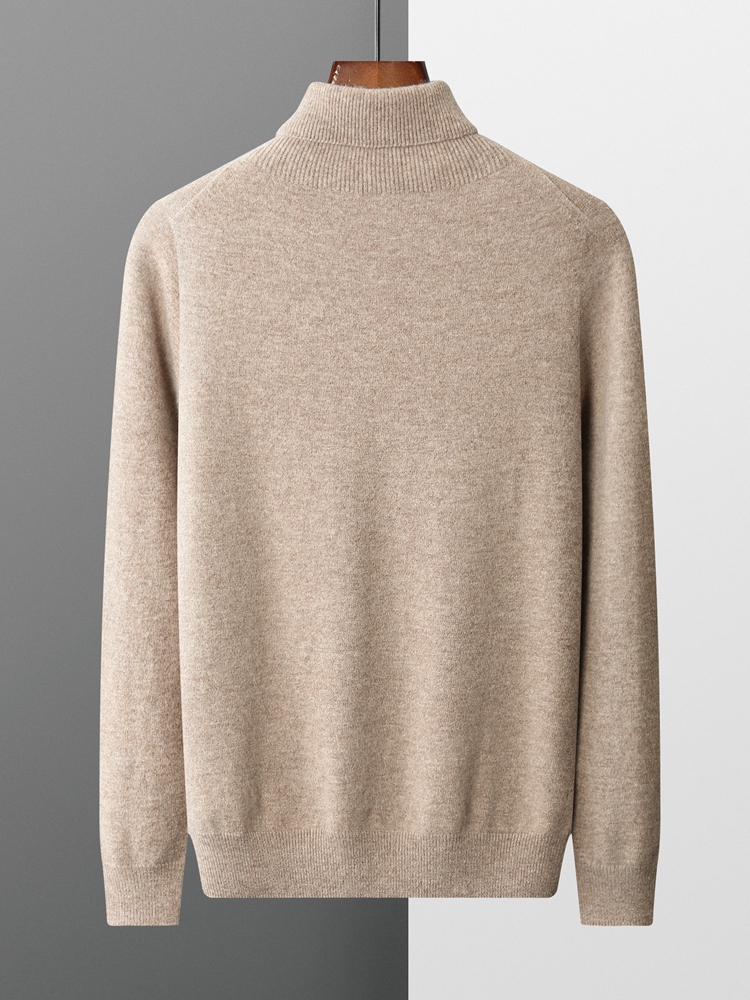 Nuovi uomini 100% lana merino  - Turtleneck Sweater Men recensione e prezzo