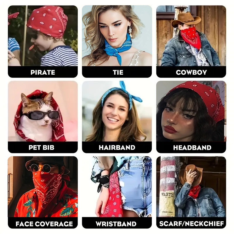 Bandana Unisex per Uomo e Donn - Men'S Fashion Head Scarf recensione e prezzo