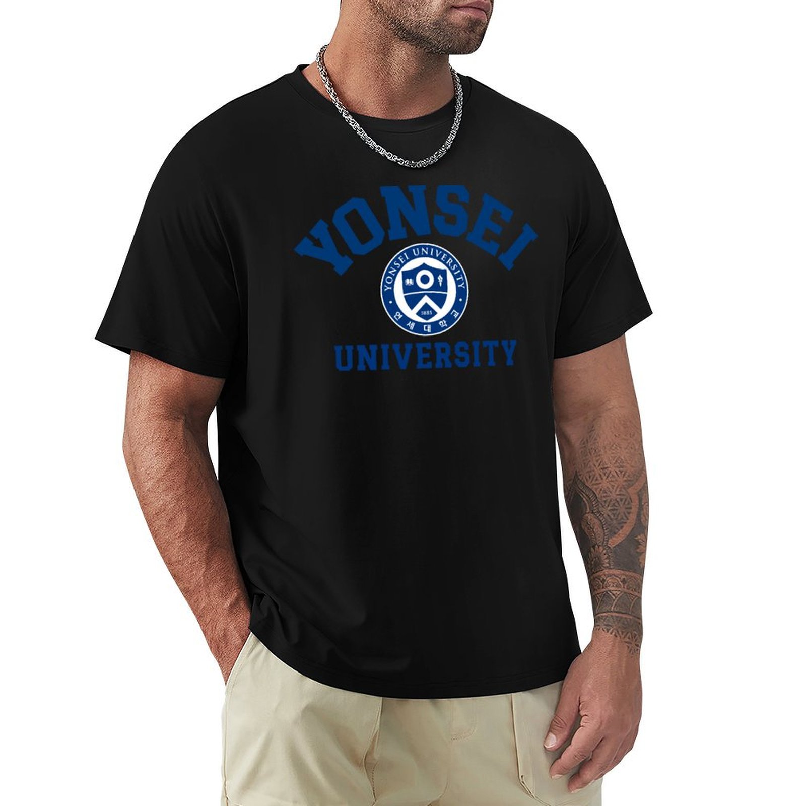 Yonsei University / Felpa con  - Men'S Fashion University recensione e prezzo
