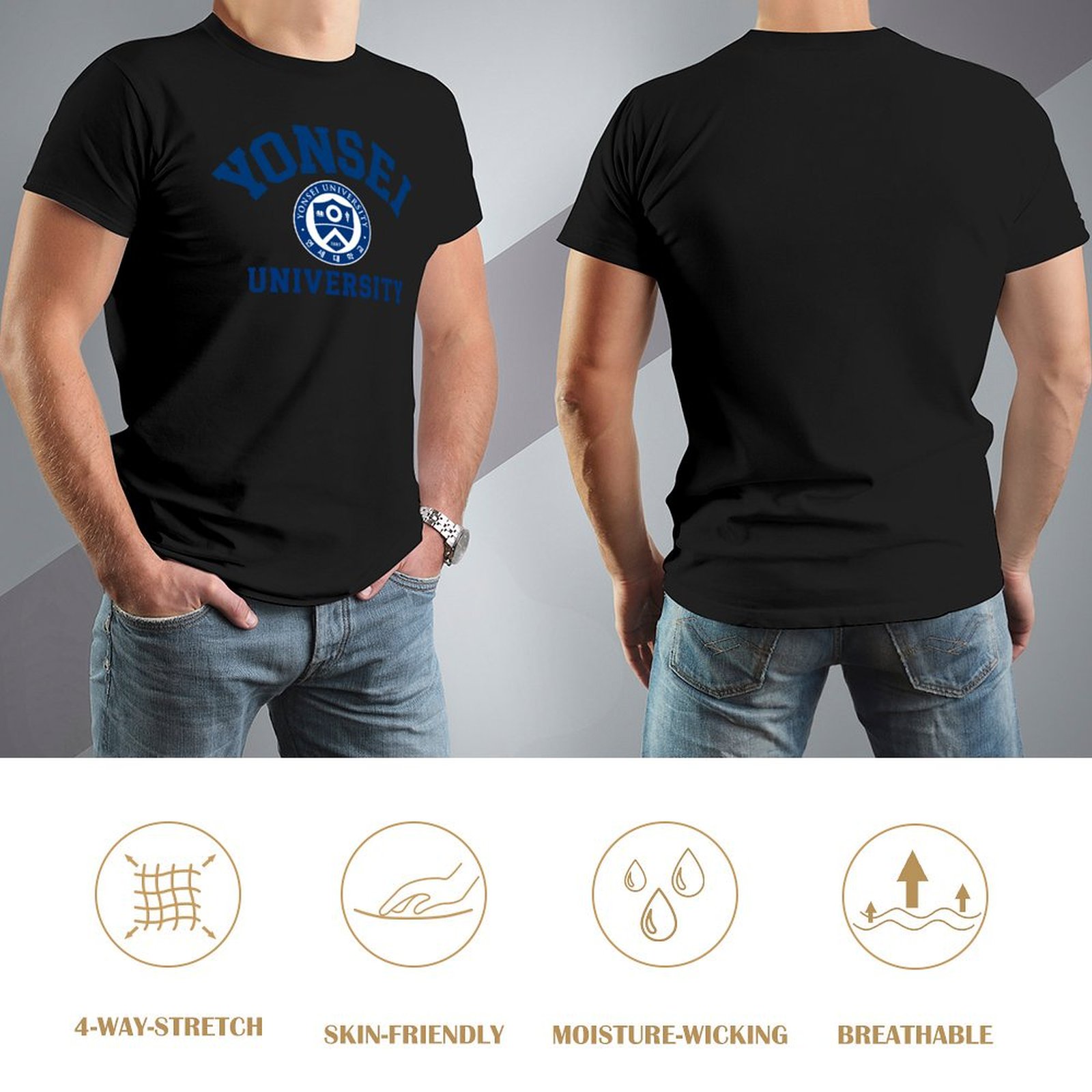 Yonsei University / Felpa con  - Men'S Fashion University recensione e prezzo
