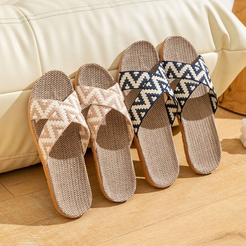 Ciabatte Etniche in Lino alla  - Mens Fashion Sandals recensione e prezzo