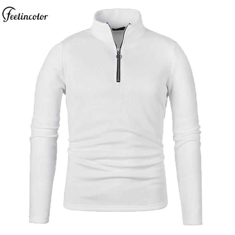 Felpa dolcevita da uomo con zi - Mens Fashion Quarter Zip recensione e prezzo